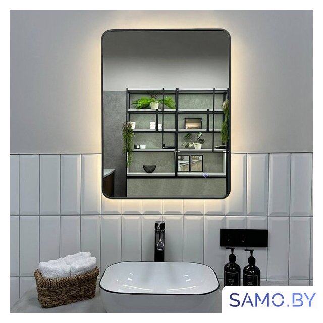  Roxen Зеркало Simon 510205-50GM 50x70 - Изображение №6 — Интернет-магазин samo.by