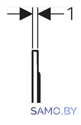 Панель смыва Geberit Omega 20 115.085.KK.1 (белый/позолота) - Изображение №3 — Интернет-магазин samo.by
