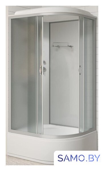 Душевая кабина Niagara NG-2310-14L 120x80x215 (матовое стекло, левая) - Изображение №2 — Интернет-магазин samo.by