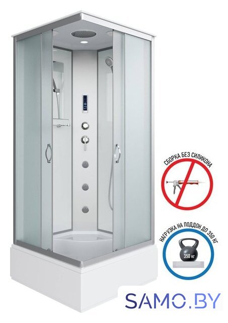 Душевая кабина Niagara NG-1108-14F 90x90x215 - Изображение №2 — Интернет-магазин samo.by