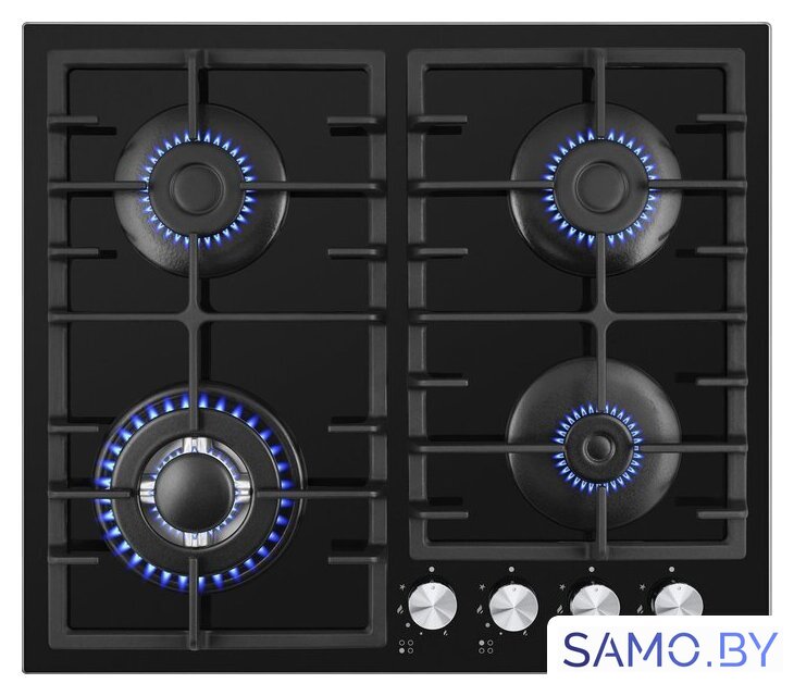 Варочная панель HOMSair HGG646BK - Изображение №1 — Интернет-магазин samo.by