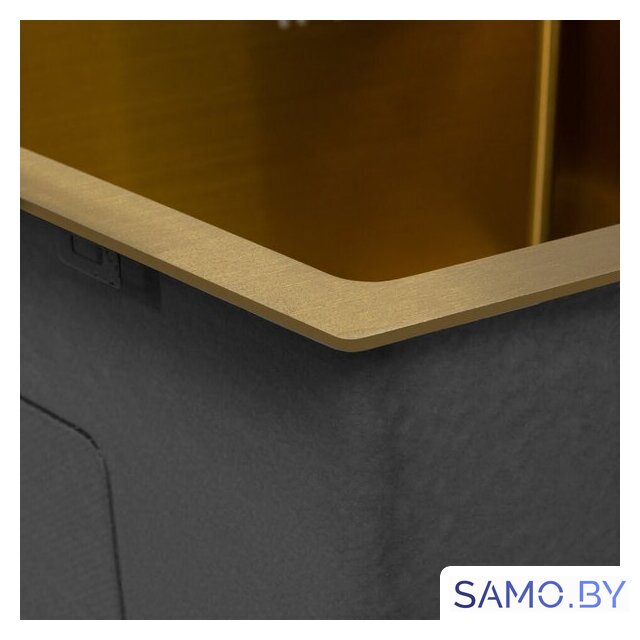 Кухонная мойка ARFEKA ECO AR 700*500 GOLD PVD NANO - Изображение №6 — Интернет-магазин samo.by