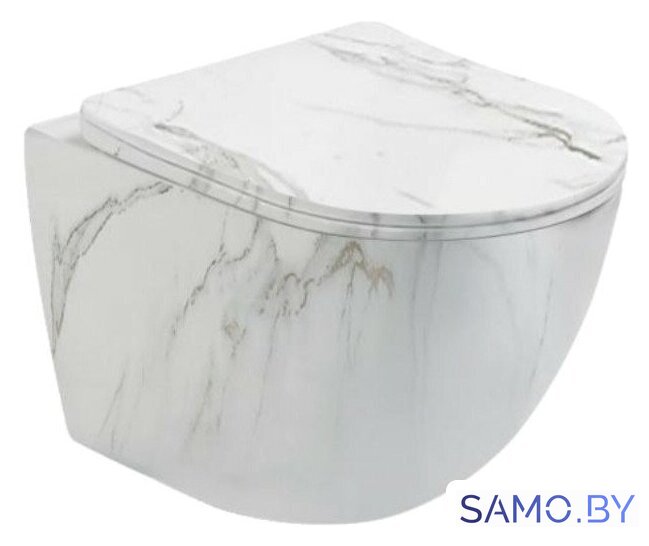 Унитаз подвесной SantiLine SL-5005MRB - Изображение №1 — Интернет-магазин samo.by