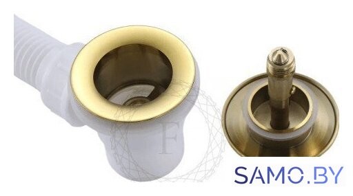 Сифон Filarete FL90 (золото) - Изображение №13 — Интернет-магазин samo.by