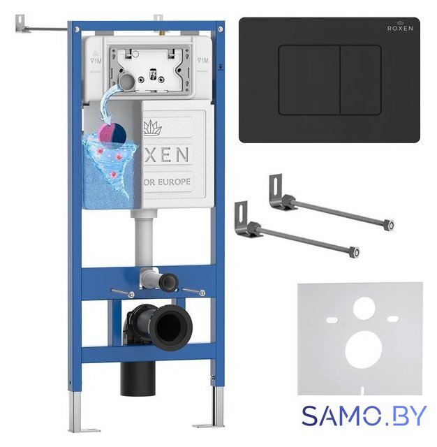 Инсталляция для унитаза Roxen StounFix Dual Fresh 868401 - Изображение №1 — Интернет-магазин samo.by