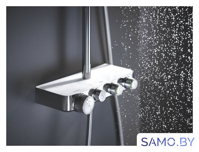 Душевая система  Grohe Euphoria SmartControl System 310 Cube Duo 26508000 (хром) - Изображение №7 — Интернет-магазин samo.by