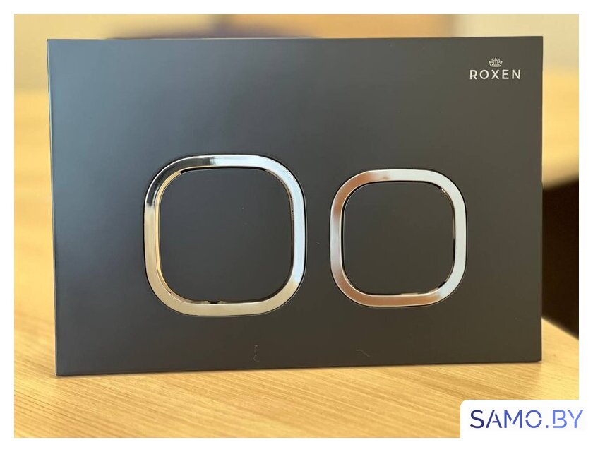 Унитаз подвесной Roxen Royal Matt в комплекте с инсталляцией StounFix Dual Fresh 6 в 1 968267 (кнопка: черный) - Изображение №4 — Интернет-магазин samo.by