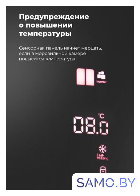 Четырёхдверный холодильник MAUNFELD MFF181NFB - Изображение №12 — Интернет-магазин samo.by