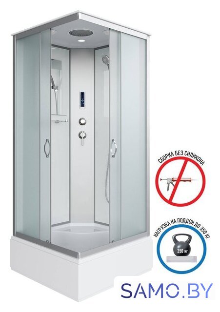 Душевая кабина Niagara NG-1108-14P 90x90x215 - Изображение №2 — Интернет-магазин samo.by