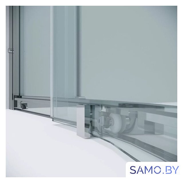 Душевой уголок Grossman Cosmo 100x100x195 301.K33.02.1010.10.00 (хром/прозрачное стекло) - Изображение №5 — Интернет-магазин samo.by