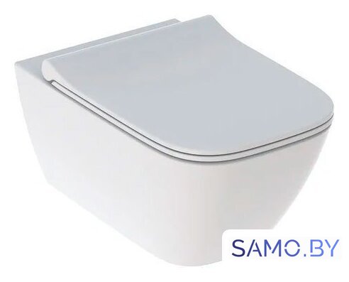 Унитаз подвесной Geberit Smyle Square Rimfree 500.685.01.1 - Изображение №1 — Интернет-магазин samo.by