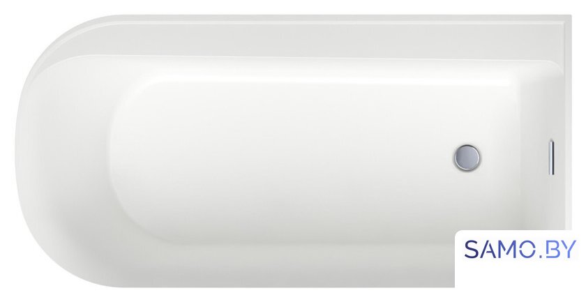 Ванна Wellsee Camellia 167x82 236102001 (отдельностоящая (правая) белый глянец, экран, ножки, сифон-автомат хром) - Изображение №4 — Интернет-магазин samo.by