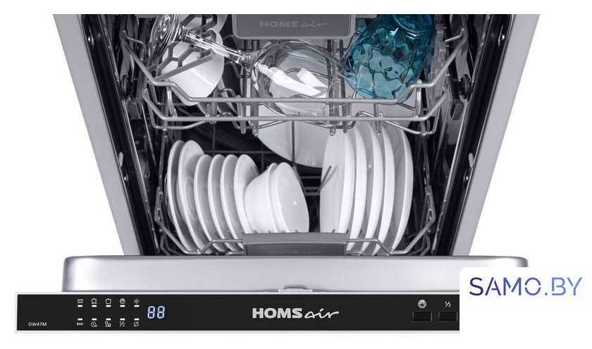Встраиваемая посудомоечная машина HOMSair DW47M - Изображение №13 — Интернет-магазин samo.by