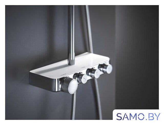 Душевая система  Grohe Euphoria SmartControl System 310 Duo 26507LS0 (белая луна/хром) - Изображение №5 — Интернет-магазин samo.by