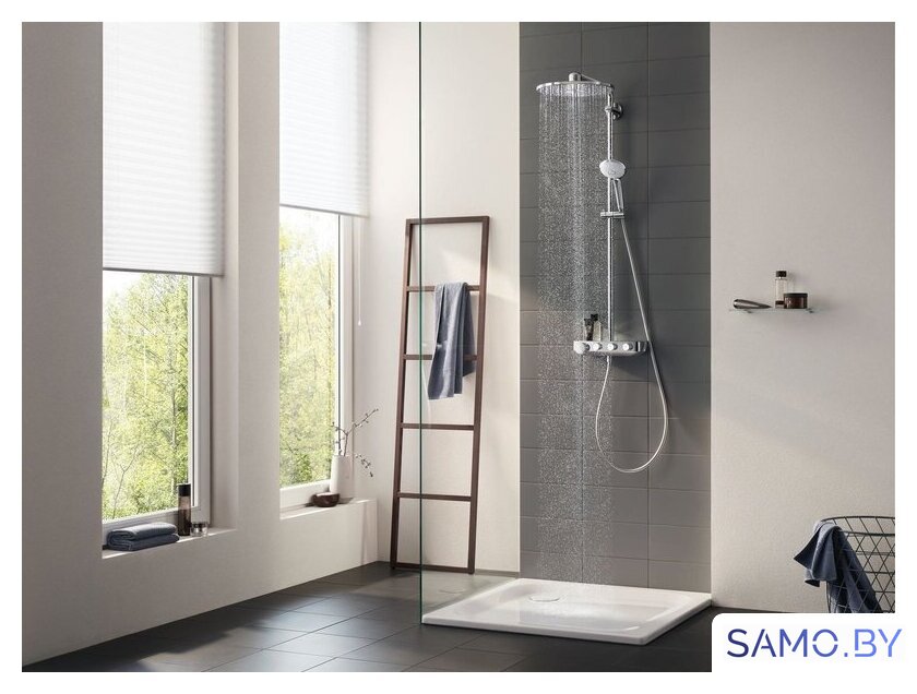 Душевая система  Grohe Euphoria SmartControl System 310 Duo 26507LS0 (белая луна/хром) - Изображение №4 — Интернет-магазин samo.by