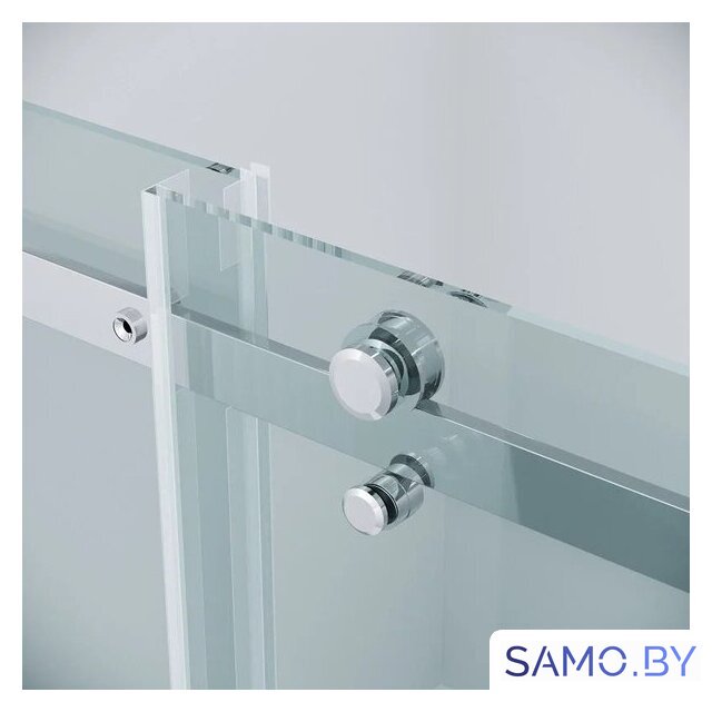 Душевой уголок Grossman Classic 100x80x195 120.K33.04.1080.10.00 (хром/прозрачное стекло) - Изображение №2 — Интернет-магазин samo.by