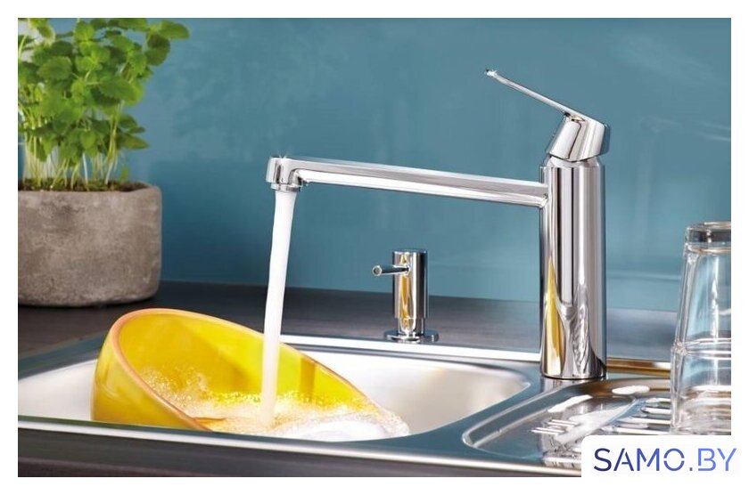 Дозатор для моющего средства Grohe Cosmopolitan 40535000 (хром) - Изображение №2 — Интернет-магазин samo.by