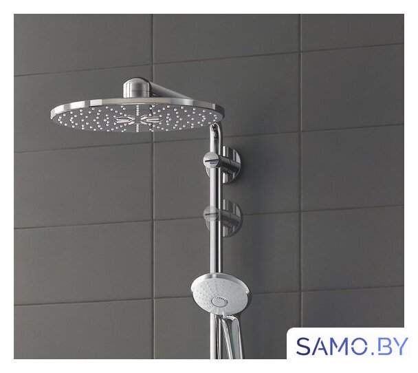 Душевая система  Grohe Euphoria SmartControl System 310 Duo 26507000 (хром) - Изображение №14 — Интернет-магазин samo.by