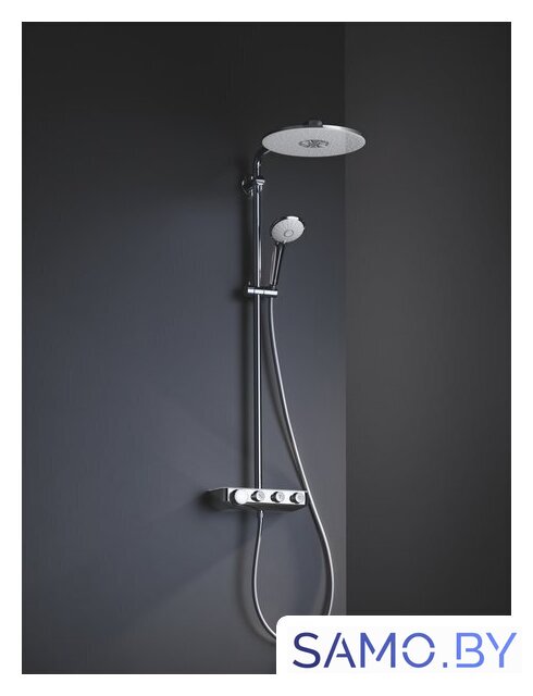 Душевая система  Grohe Euphoria SmartControl System 310 Duo 26507000 (хром) - Изображение №9 — Интернет-магазин samo.by