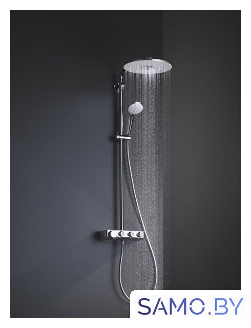 Душевая система  Grohe Euphoria SmartControl System 310 Duo 26507000 (хром) - Изображение №10 — Интернет-магазин samo.by