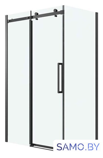 Душевой уголок Grossman Classic 100x80x195 120.K33.04.1080.21.00 (черный матовый/стекло прозрачное) - Изображение №1 — Интернет-магазин samo.by