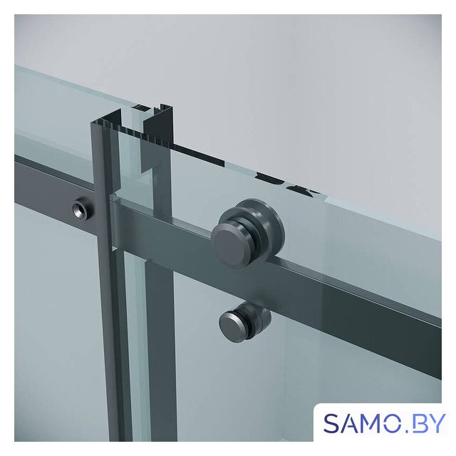 Душевой уголок Grossman Classic 100x80x195 120.K33.04.1080.21.00 (черный матовый/стекло прозрачное) - Изображение №7 — Интернет-магазин samo.by