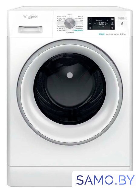 Стирально-сушильная машина Whirlpool FFWDB 864489 SV EE - Изображение №2 — Интернет-магазин samo.by