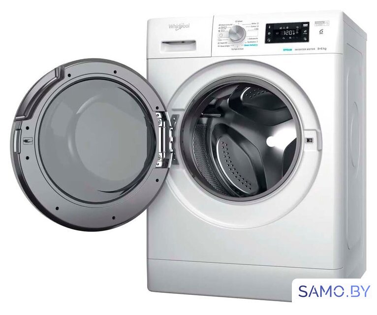 Стирально-сушильная машина Whirlpool FFWDB 864489 SV EE - Изображение №4 — Интернет-магазин samo.by