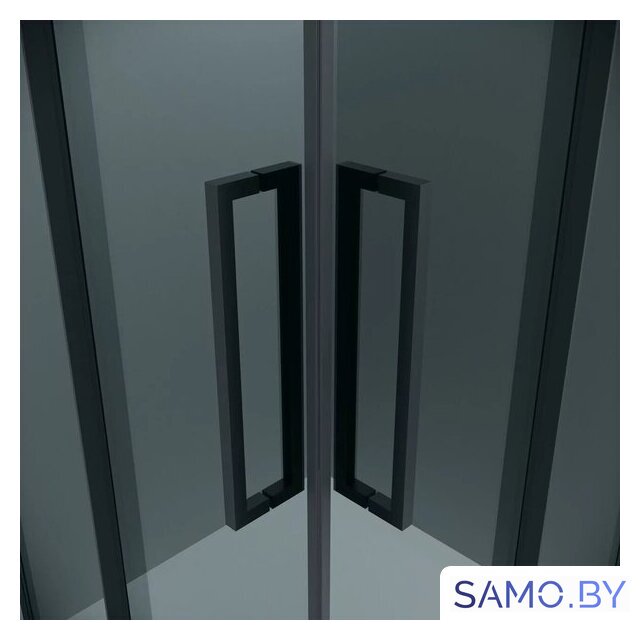 Душевой уголок Grossman Cosmo 100x100x195 300.K33.02.1010.21.10 (черный матовый/тонированное стекло) - Изображение №3 — Интернет-магазин samo.by