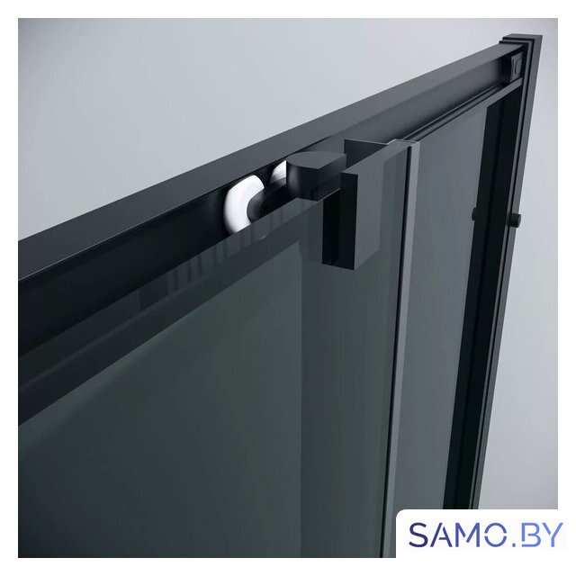 Душевой уголок Grossman Cosmo 100x100x195 300.K33.02.1010.21.10 (черный матовый/тонированное стекло) - Изображение №5 — Интернет-магазин samo.by
