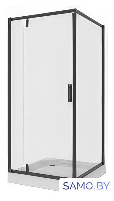 Душевой уголок Niagara Nova NG-6801-08 BLACK 90x90 - Изображение №1 — Интернет-магазин samo.by