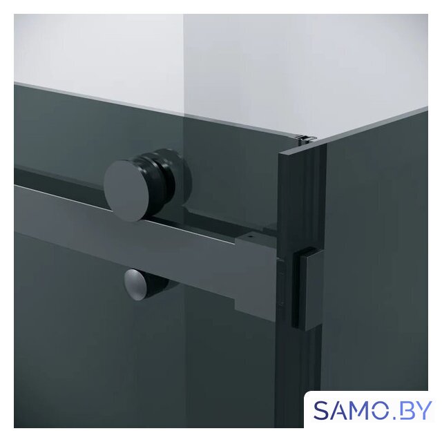 Душевой уголок Grossman Classic 100x100x195 120.K33.04.1010.21.10 (черный матовый/стекло тонированное) - Изображение №3 — Интернет-магазин samo.by