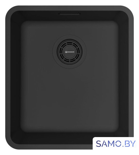 Кухонная мойка Omoikiri Omi 37-U/I-GB Ultra (графит) - Изображение №1 — Интернет-магазин samo.by