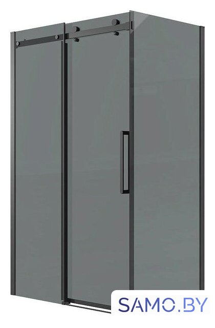 Душевой уголок Grossman Classic 100x80x195 120.K33.04.1080.21.10 (черный матовый/тонированно стекло) - Изображение №1 — Интернет-магазин samo.by