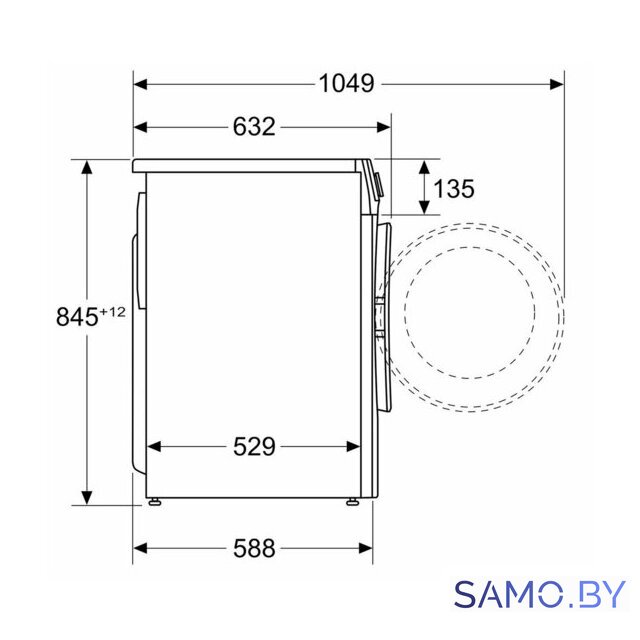 Стиральная машина Bosch Serie 6 WGG254Z1PL - Изображение №9 — Интернет-магазин samo.by