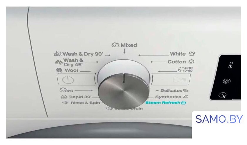 Стирально-сушильная машина Whirlpool FFWDB 964489 SV EE - Изображение №7 — Интернет-магазин samo.by
