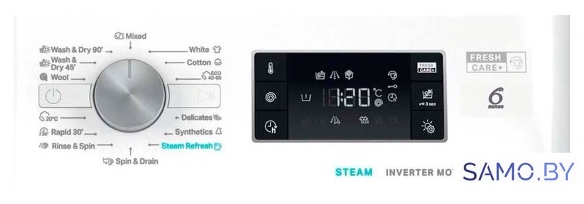 Стирально-сушильная машина Whirlpool FFWDB 964489 SV EE - Изображение №8 — Интернет-магазин samo.by