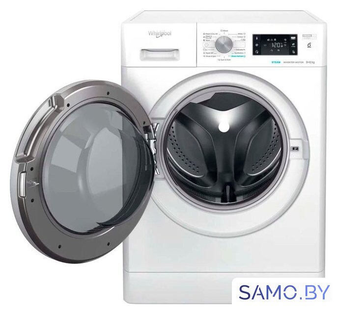 Стирально-сушильная машина Whirlpool FFWDB 964489 SV EE - Изображение №3 — Интернет-магазин samo.by