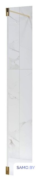 Душевая стенка RGW Z-071Gb 352207103-16 (золото браш/прозрачное стекло) - Изображение №1 — Интернет-магазин samo.by