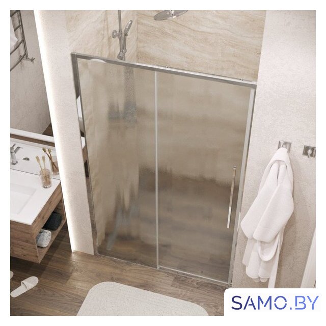 Душевая дверь Grossman Galaxy 140x195 100.K33.01.140.10.02 (хром/стекло шиншилла) - Изображение №10 — Интернет-магазин samo.by