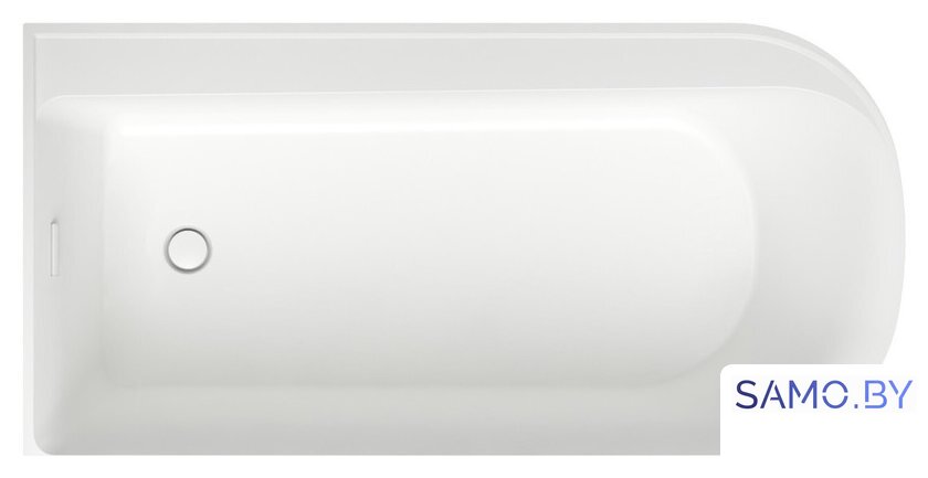 Ванна Wellsee Camellia 167x82 236101002 (отдельностоящая ванна (левая) белый глянец, экран, ножки, сифон-автомат глянцевый белый) - Изображение №4 — Интернет-магазин samo.by