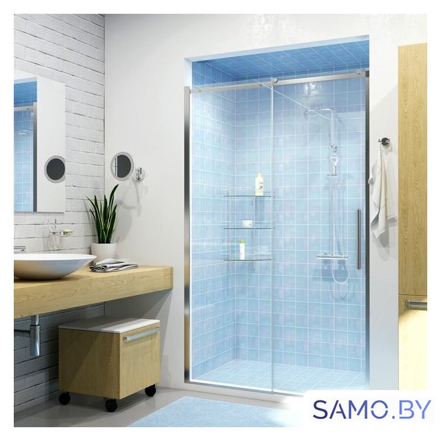 Душевая дверь Wasserkraft Dinkel 58R30 - Изображение №2 — Интернет-магазин samo.by
