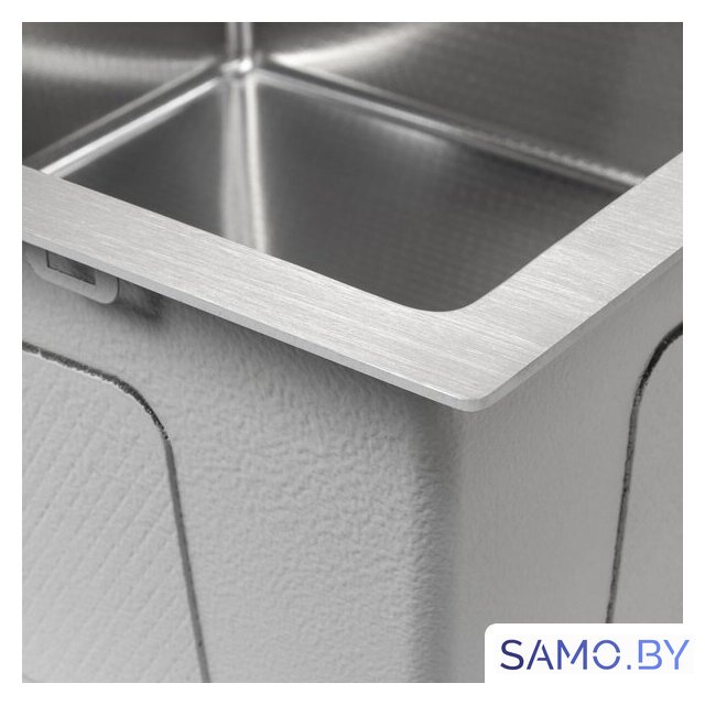 Кухонная мойка ARFEKA ECO AR 450*450 SATIN DECOR - Изображение №5 — Интернет-магазин samo.by