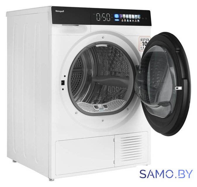 Сушильная машина Weissgauff WD 999 Heat Pump Full Touch - Изображение №4 — Интернет-магазин samo.by