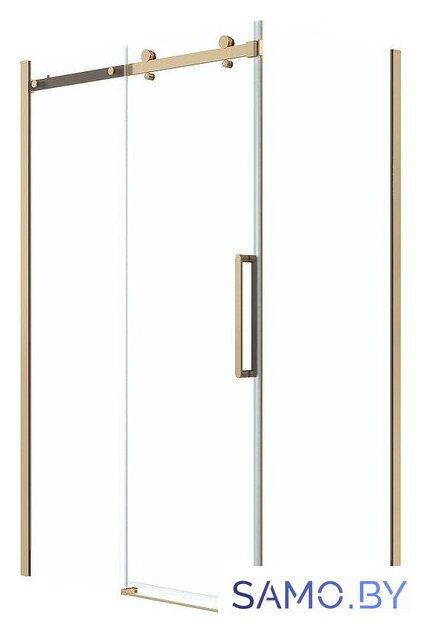 Душевой уголок Grossman Classic 100x80x195 120.K33.04.1080.32.00 (золото сатин/стекло прозрачное) - Изображение №1 — Интернет-магазин samo.by
