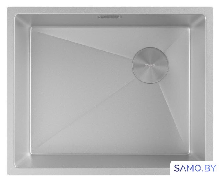 Кухонная мойка ZorG Zerox 54 U / IF Side SF Zurinox Steel - Изображение №3 — Интернет-магазин samo.by
