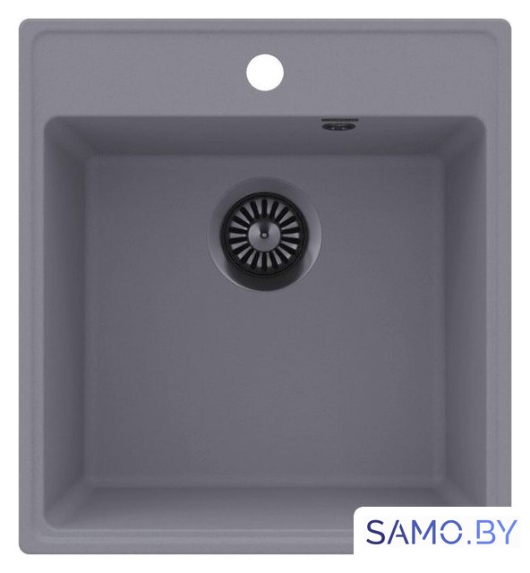 Кухонная мойка MAUNFELD Perla 460 MFQS-460LGR - Изображение №1 — Интернет-магазин samo.by