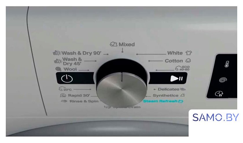 Стирально-сушильная машина Whirlpool FFWDB 964489 SBSV EE - Изображение №7 — Интернет-магазин samo.by