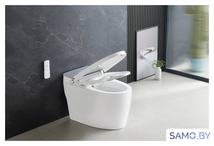 Унитаз приставной Roxen Smart Simple 670310-02 - Изображение №2 — Интернет-магазин samo.by