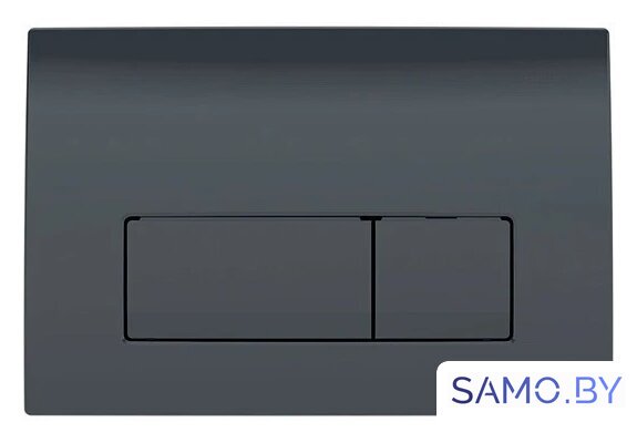 Панель смыва Geberit Delta 50 115.119.DW.1 (черный глянцевый) - Изображение №1 — Интернет-магазин samo.by